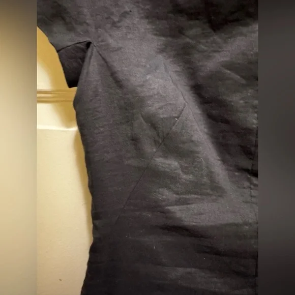 Theory Linen-Blend Dolman-Sleeve Minidress, size 00, NWOT - Picture 12 of 13